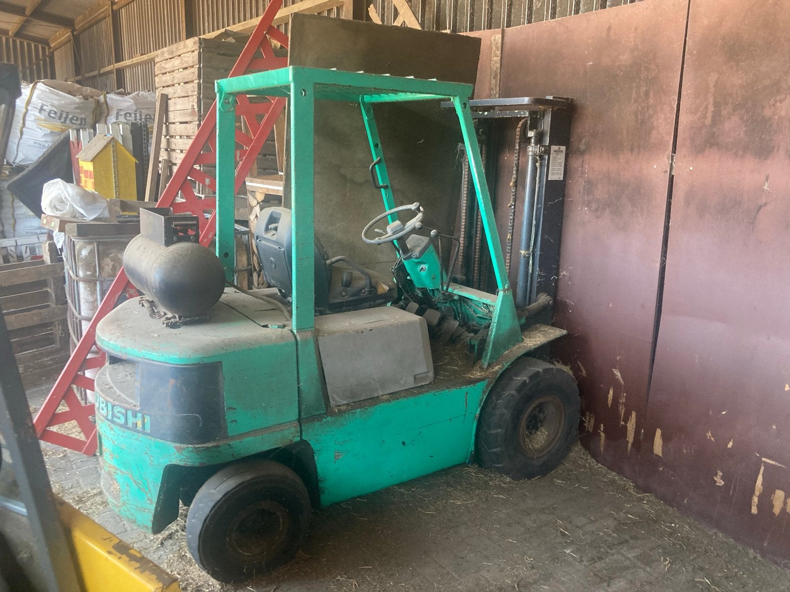 Mitsubishi Heftruck - LPG - 2500 kg hefcapaciteit, Zakelijke goederen, 2000 tot 3000 kg, Ophalen, LPG, Heftruck