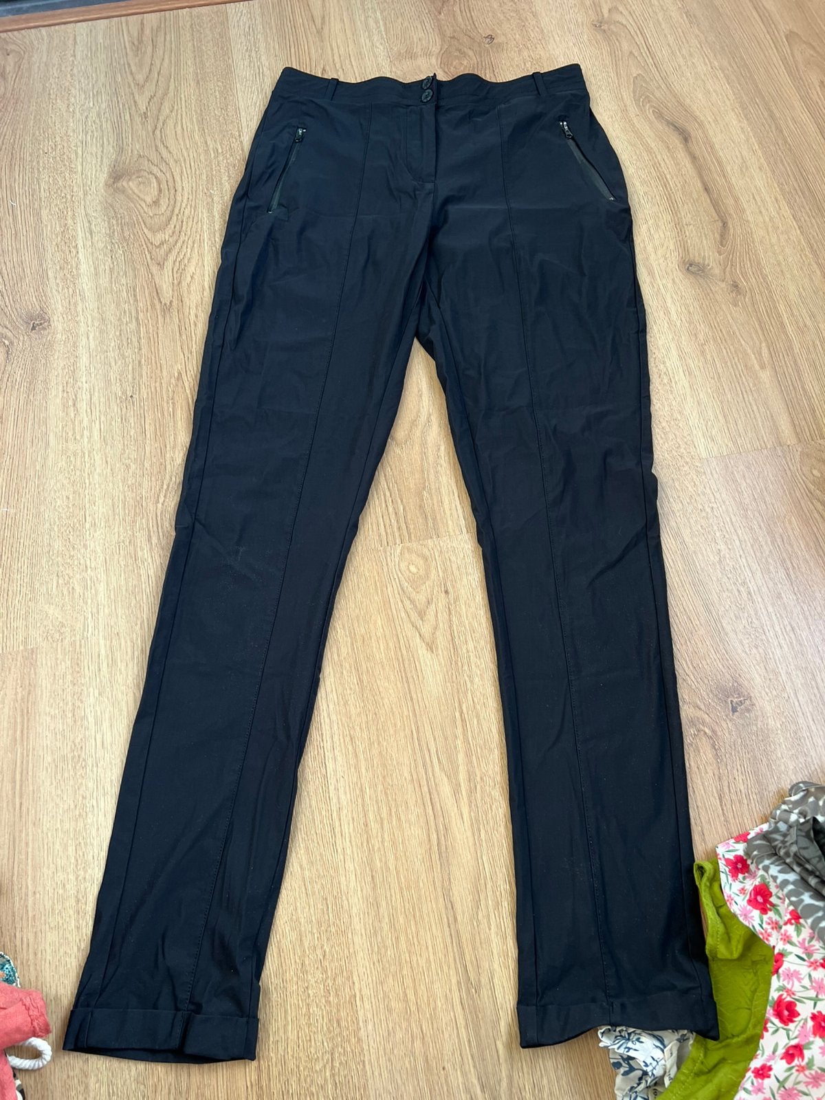 Zoso zwarte travelstof broek m steff, Kleding | Dames, Maat 38/40 (M), Zwart, Ophalen of Verzenden, Zo goed als nieuw