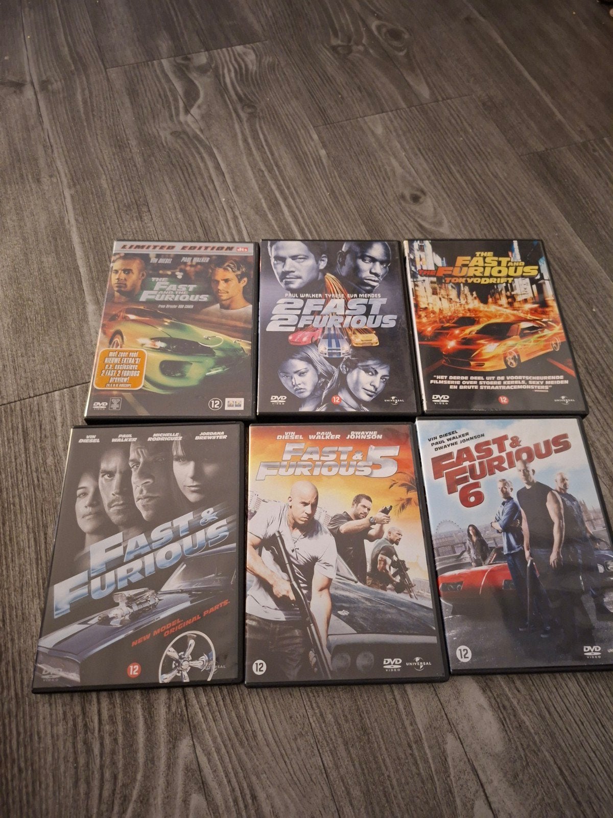Fast & Furious DVD Collectie (Deel 1-6), Engels, Nederlands, Ophalen of Verzenden, Zo goed als nieuw