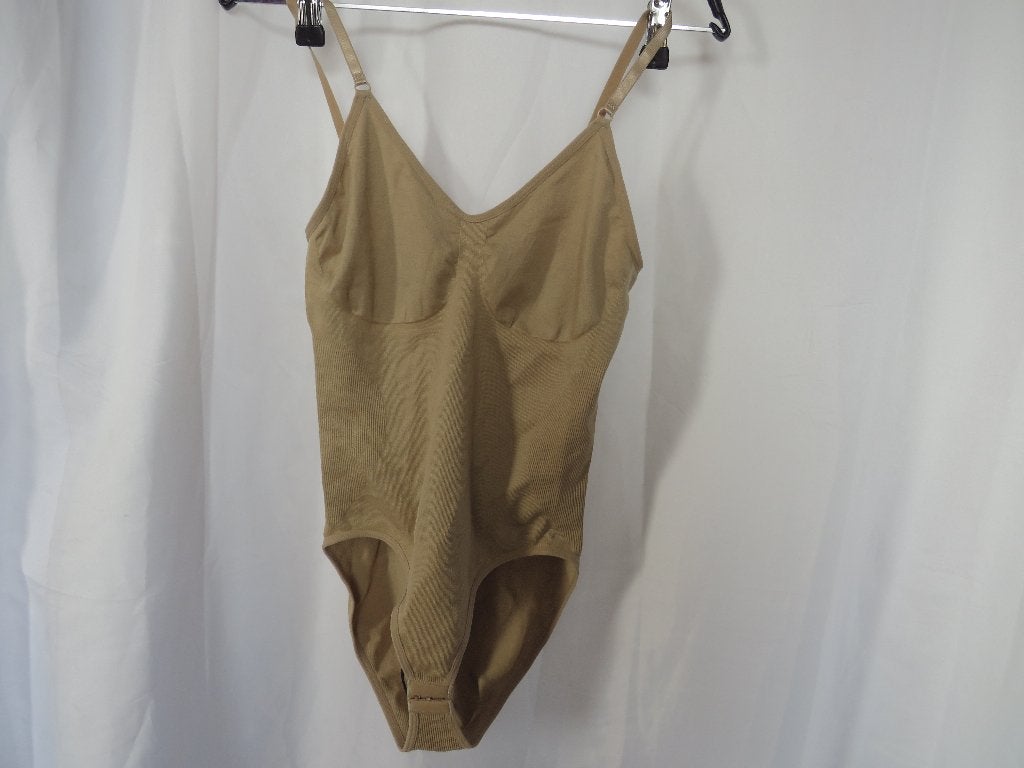 nieuwe huid  corrigerende stretch body van squinwear mt L, Squinwear, Verzenden, Beige, Body of Korset