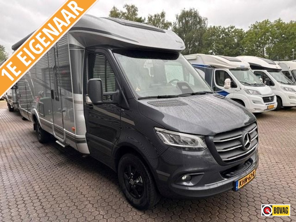 Hymer B-MC T 680 GSRII 4.839 KM. LITHIUM-SOLAR-OMVORMER, Ringverwarming, ESP-stabiliteitscontrole, Tot en met 2, Bedrijf