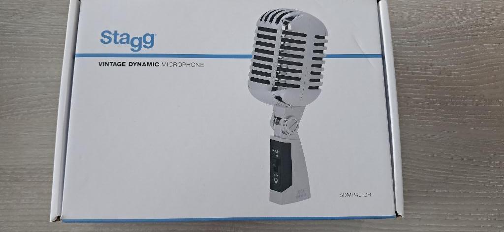 vintage microfoon, Muziek en Instrumenten, Microfoons, Ophalen of Verzenden, Nieuw, Zangmicrofoon