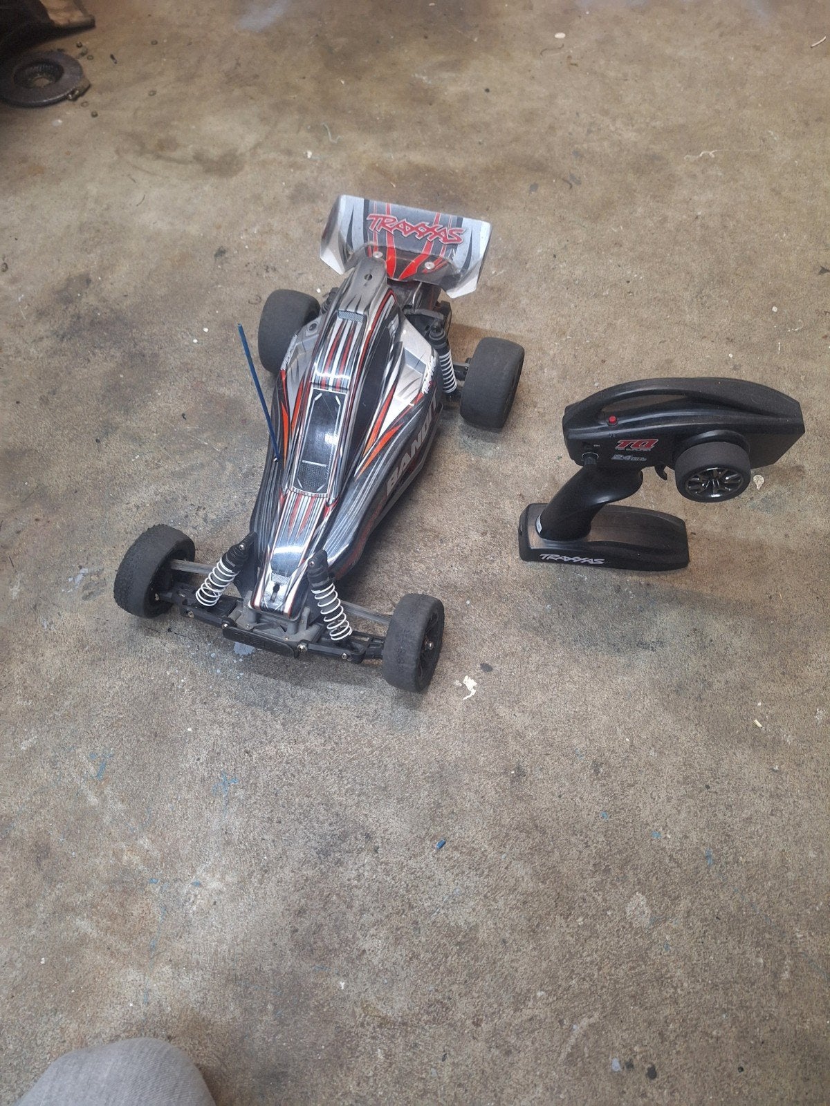 Traxxas Bandit VXL RC Buggy RUILEN, Hobby en Vrije tijd, Gebruikt, Auto offroad, Schaal 1:10, RTR (Ready to Run)