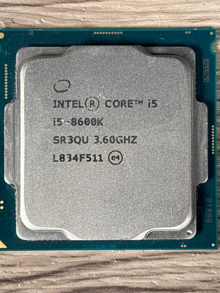Intel Core i5-8600K Processor 3.60GHz, Ophalen of Verzenden, Gebruikt, 6-core, 3 tot 4 Ghz