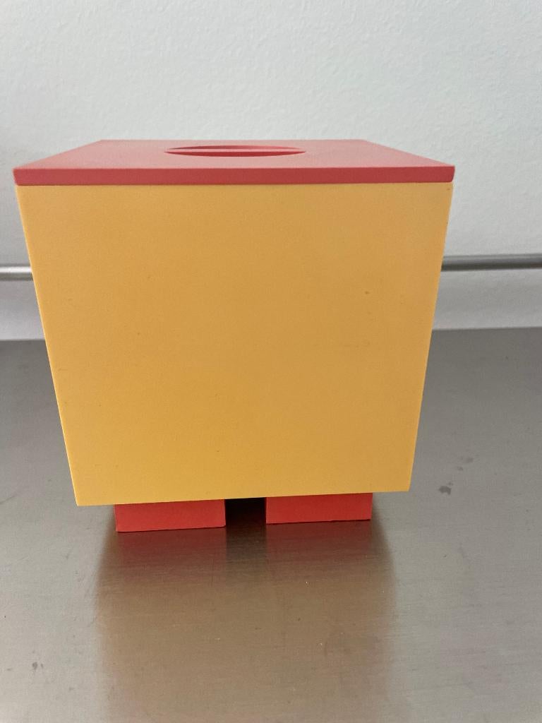 Alessi Michael Graves vintage kunststof box Euclid serie 80s, Huis en Inrichting, Keuken | Keukenbenodigdheden, Gebruikt, Verzenden