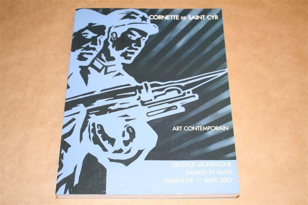 Veilingcatalogus Cornette Saint-Cyr 2007. Art contemporain., Ophalen of Verzenden, Gelezen