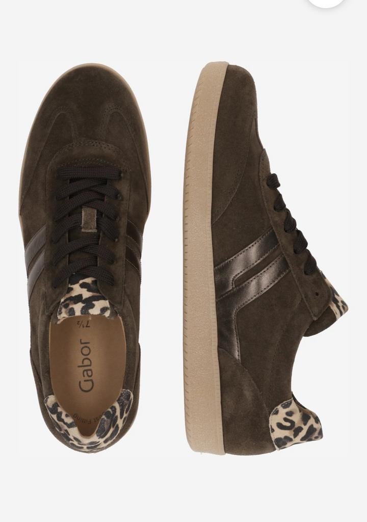 Gabor sneakers dames  maat 9,5 / maat 44 - NIEUW, Bruin, Nieuw, Ophalen of Verzenden, Sneakers of Gympen