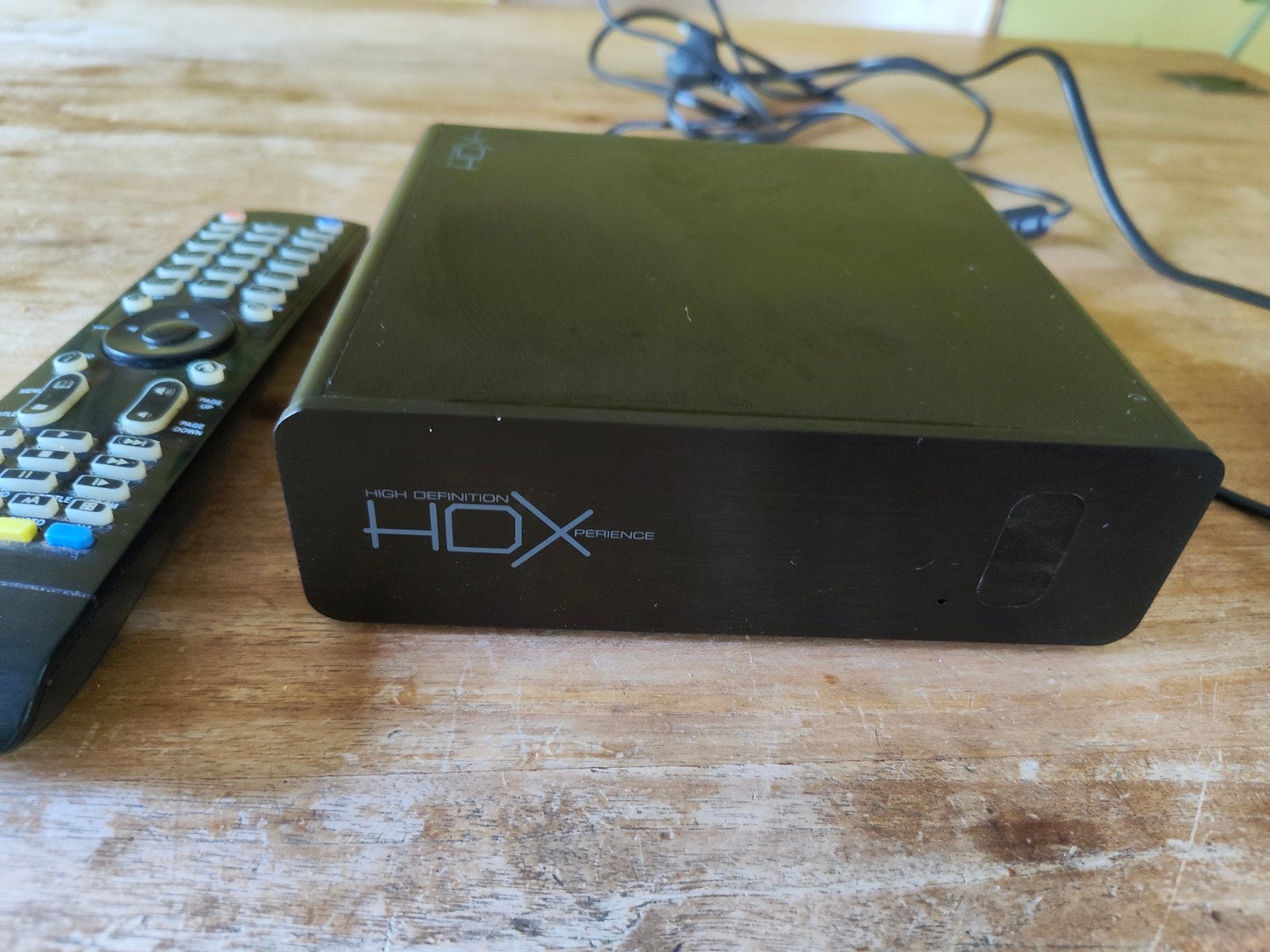 Popcorn Hour HDX BD-1 Mediaspeler met afstandsbediening, Ophalen of Verzenden, Gebruikt, HDMI, Zonder harde schijf