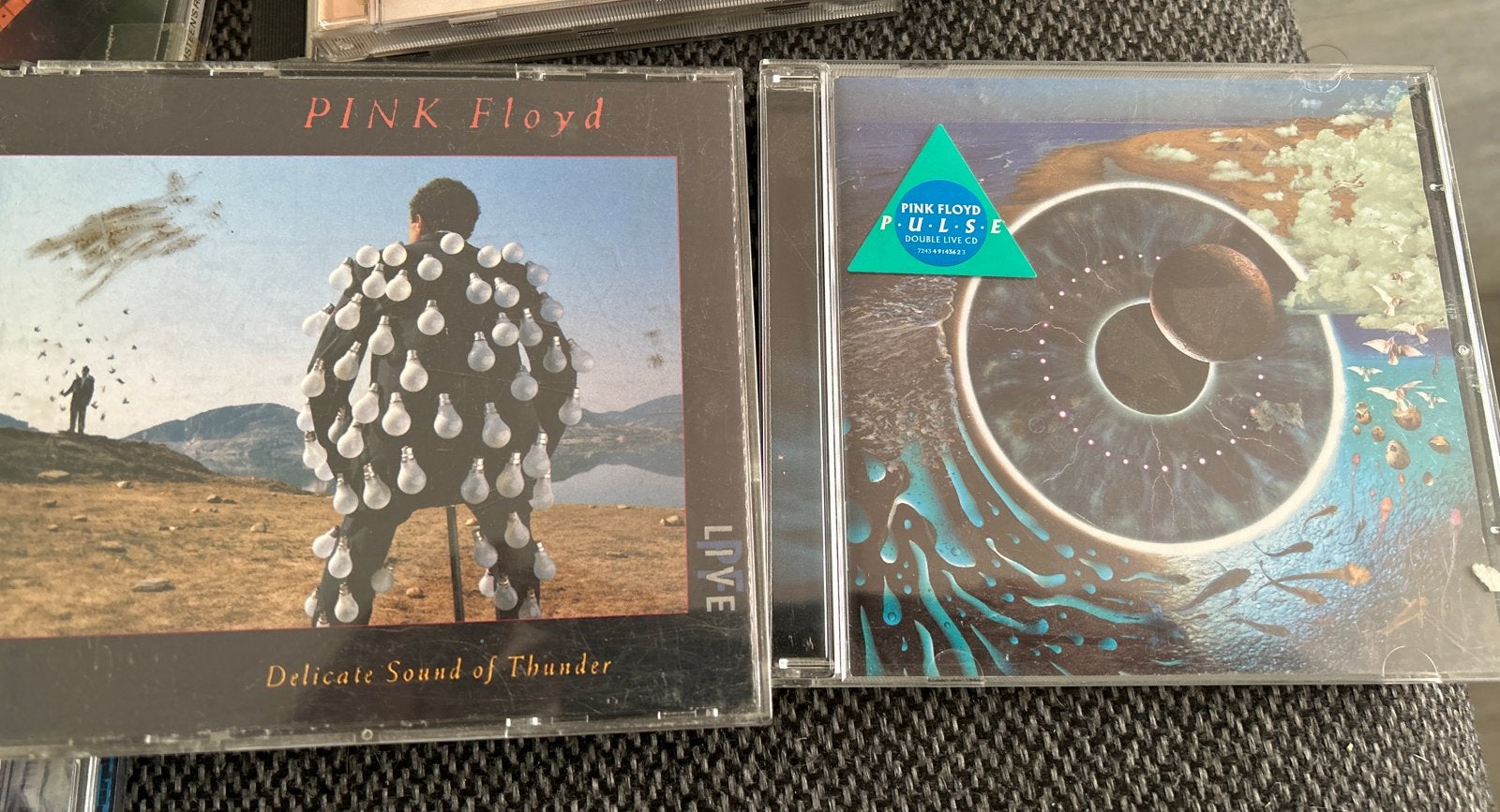 Pink Floyd CD's: Delicate Sound of Thunder & P.U.L.S.E., Rock, Gebruikt, Ophalen of Verzenden, Live-album