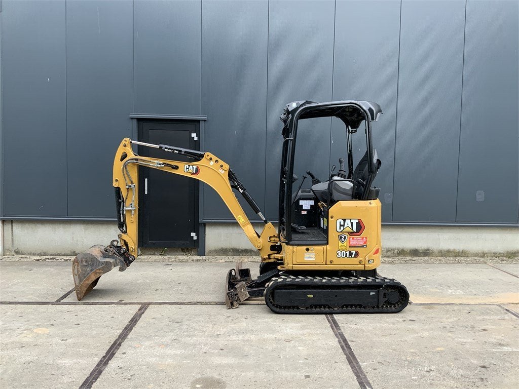 Cat 301.7 CR (bj 2022), Graafmachine