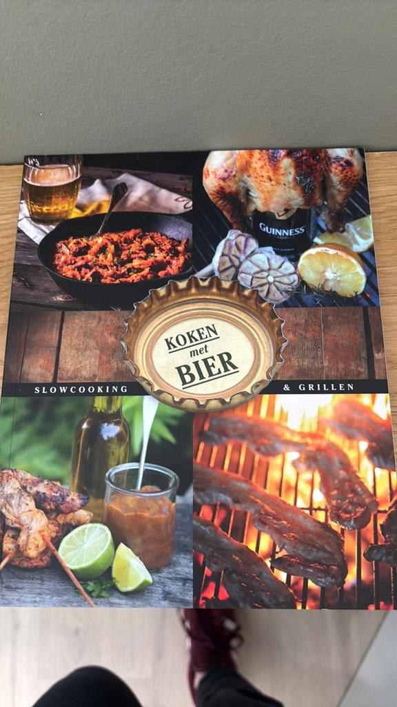 Kookboekje: Koken met bier, Boeken, Kookboeken, Ophalen of Verzenden, Zo goed als nieuw