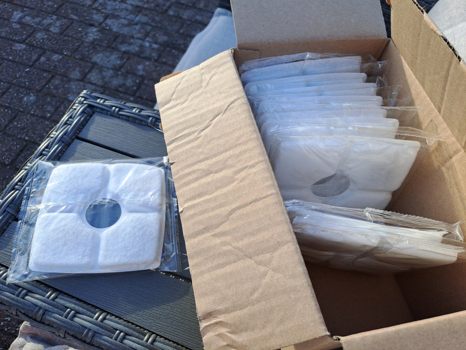 10 nieuwe filters voor een drinkwaterfontein, Ophalen of Verzenden, Nieuw