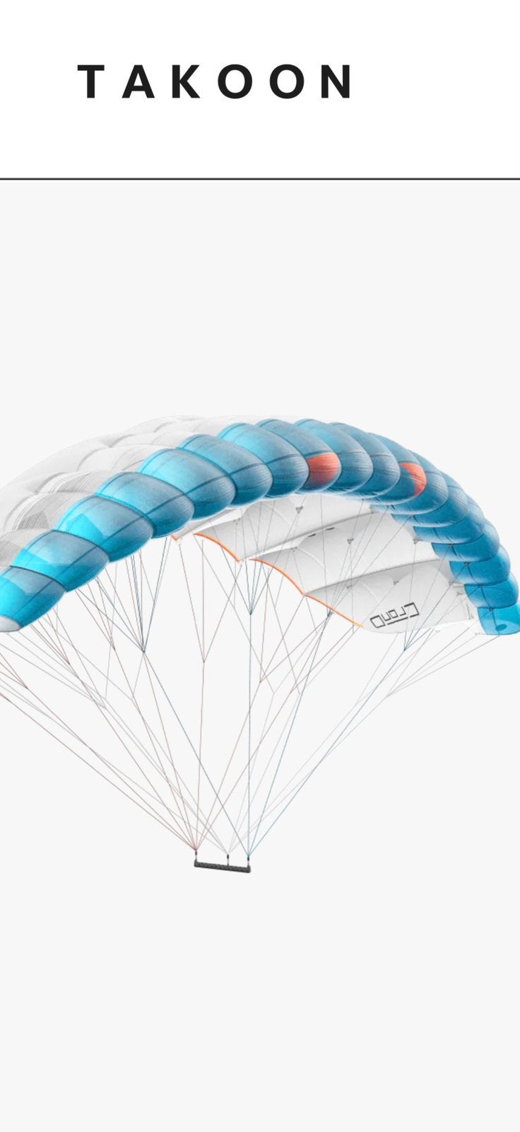 Takoon Parawing Cloud 4.0 & 3.0 nieuw, Ophalen of Verzenden, Nieuw, Wingsurf-wing