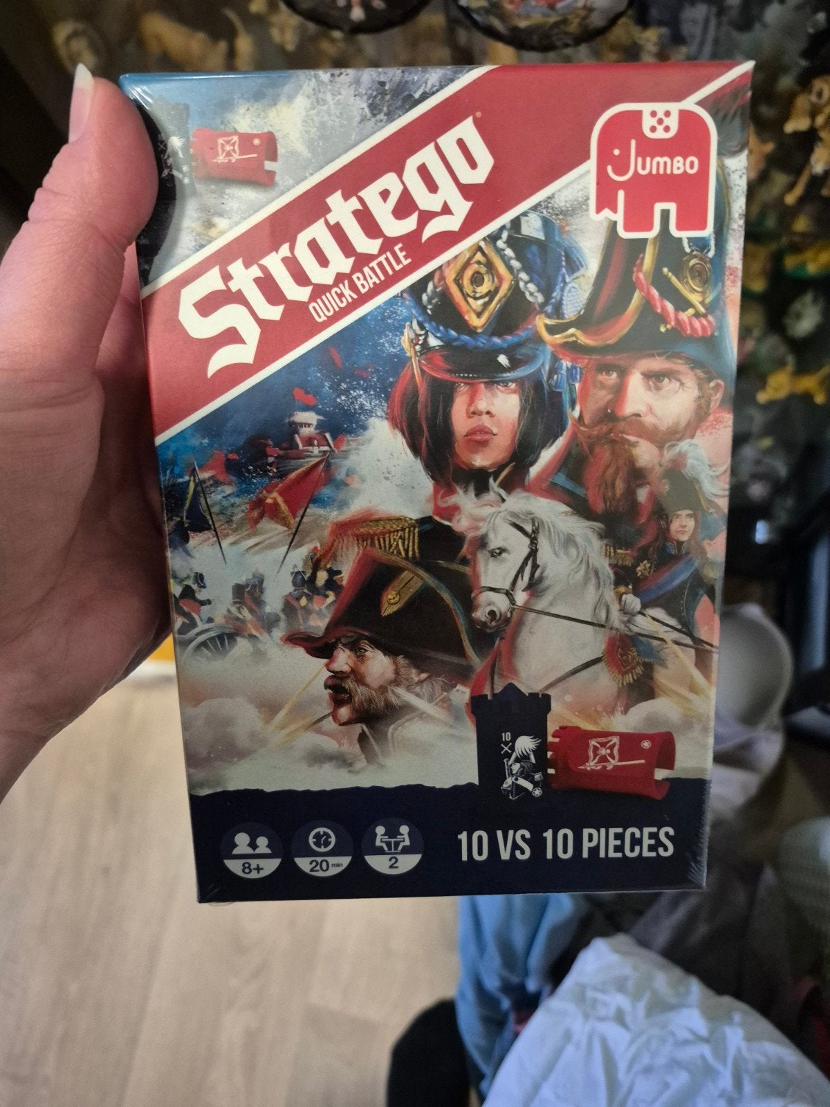 Nieuw stratego quik battle, Hobby en Vrije tijd, Gezelschapsspellen | Bordspellen, Ophalen of Verzenden, Zo goed als nieuw