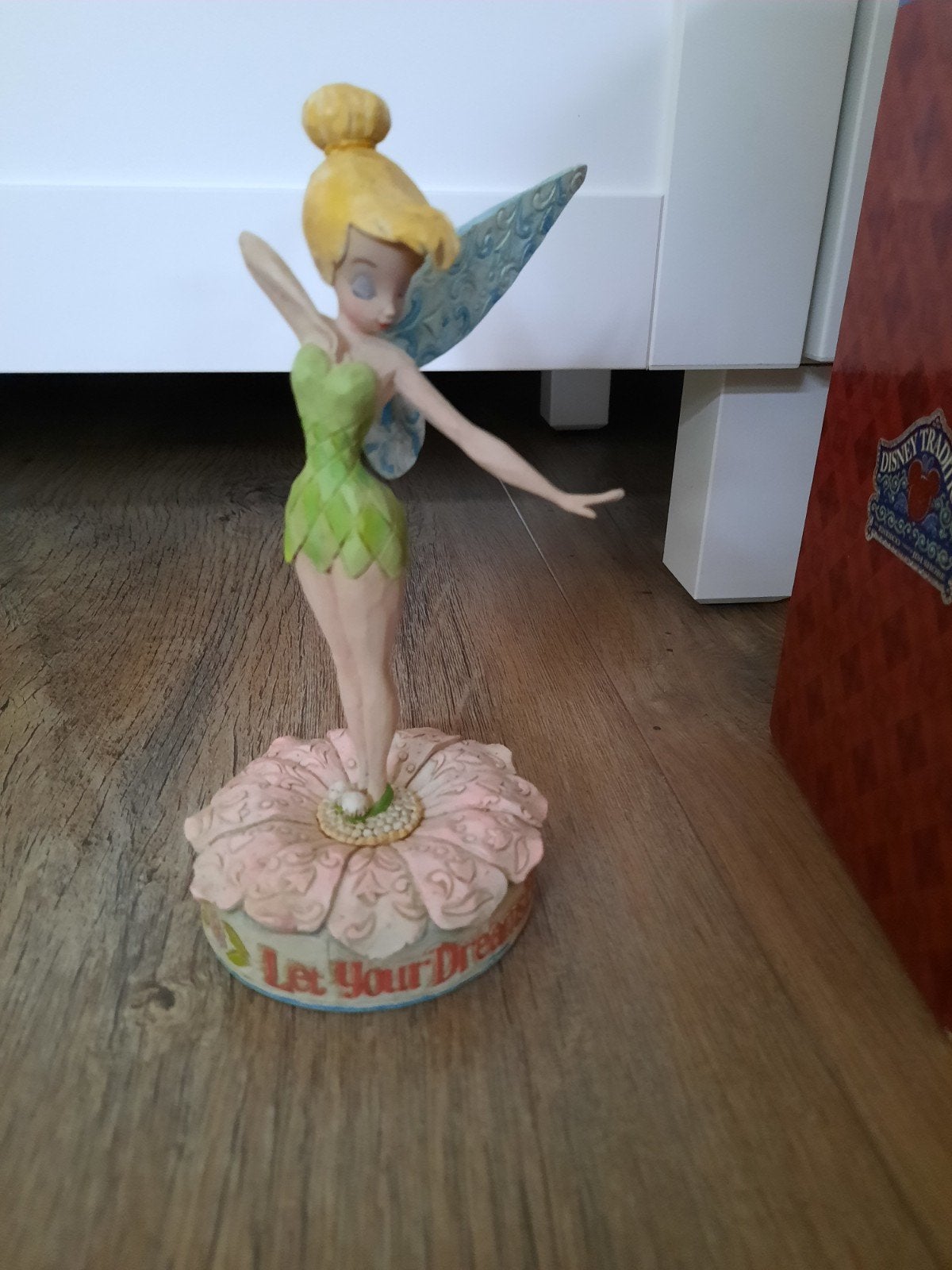 Disney traditions Tinkerbell Let your Dreams Blossom, Ophalen of Verzenden, Zo goed als nieuw, Beeldje of Figuurtje