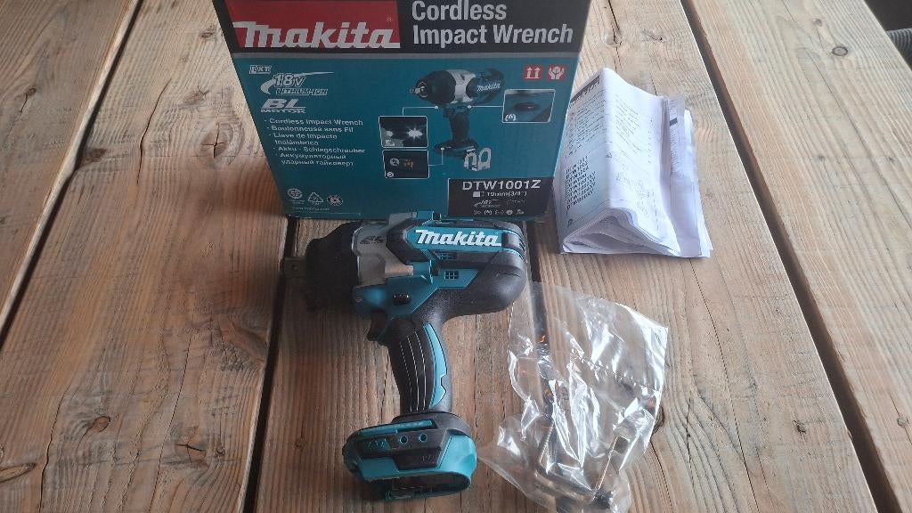 Makita DTW 1001 zware accu slagmoersleutel. NIEUW, ., Nieuw, Ophalen of Verzenden, .