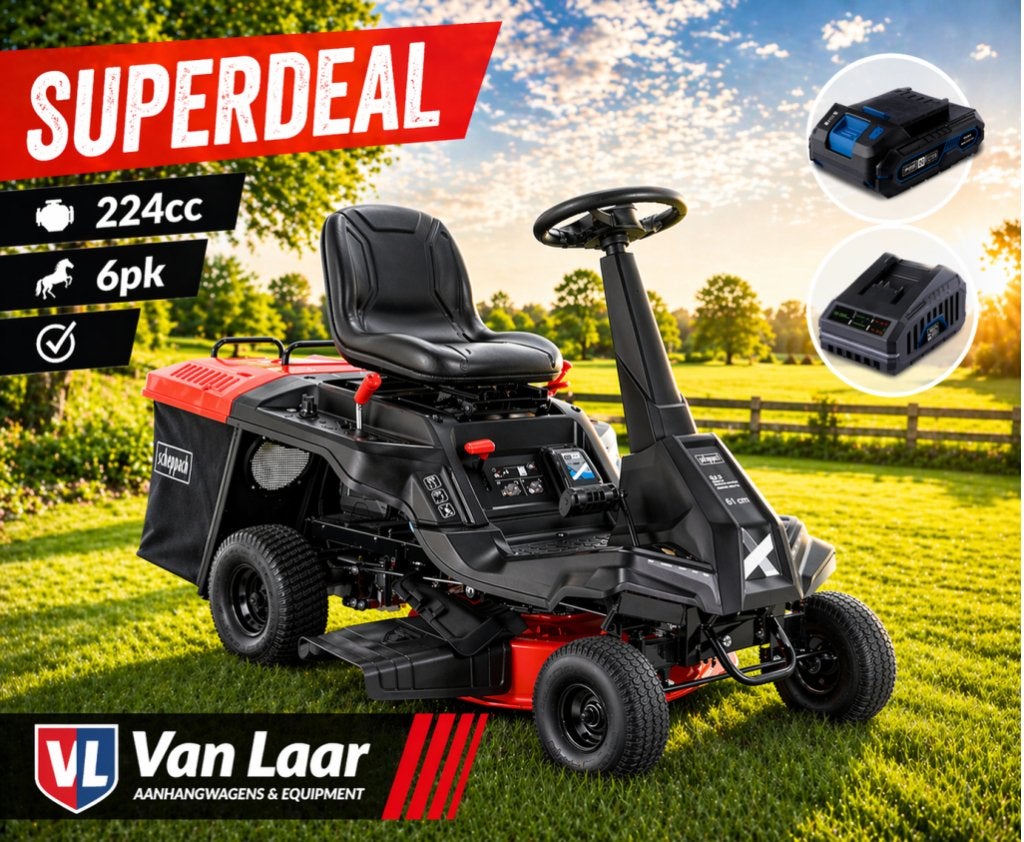 NIEUW en uit voorraad leverbaar deze 6pk sterke zitmaaier., Tuin en Terras, Zitmaaiers, Niet ingevuld, Niet ingevuld, Nieuw, Ophalen of Verzenden