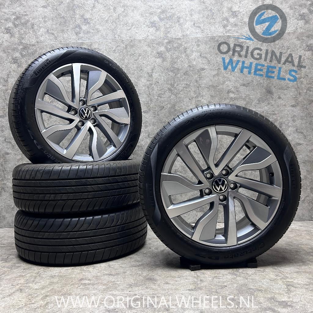 18 inch Portimao velgen + zomerbanden Volkswagen T-Roc, 18 inch, 215 mm, Banden en Velgen, Nieuw