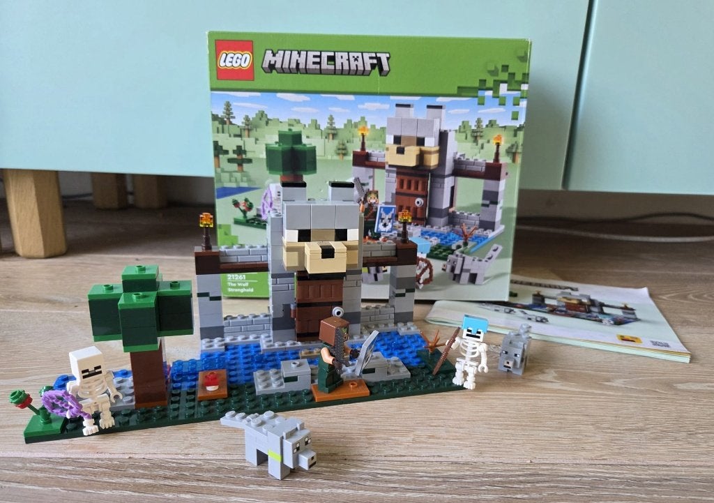 LEGO 21261 Minecraft De Wolfsburcht, Inclusief instructies, Minecraft, Lego, Ophalen of Verzenden