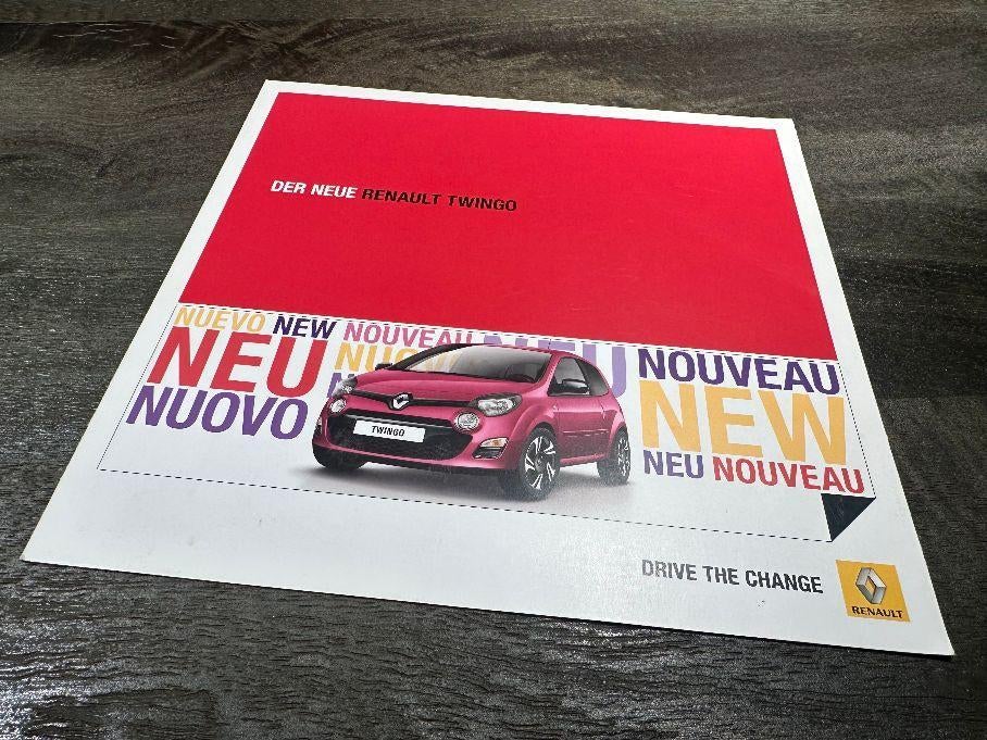 Renault Twingo ook Gordini Duitse folder 2011, Ophalen of Verzenden, Zo goed als nieuw, Renault