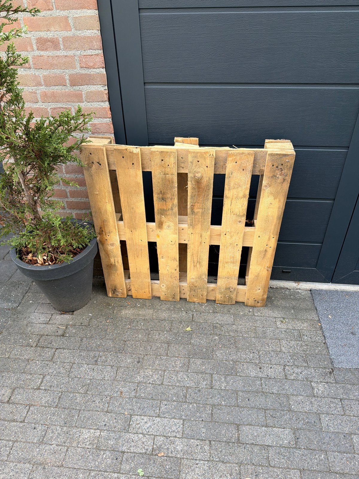 Houten pallet, Ophalen, Gebruikt, Minder dan 200 cm, Vuren