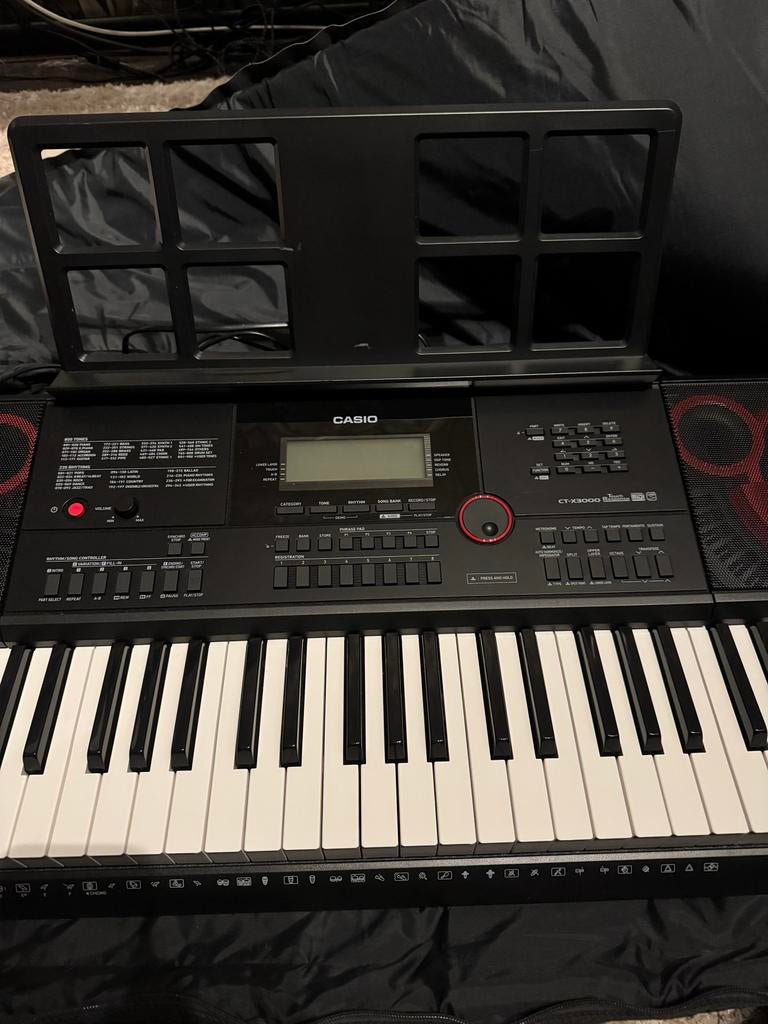 Casio CT-X3000 Elektrisch Keyboard met Aanslaggevoeligheid, Muziek en Instrumenten, Keyboards, Nieuw, 61 toetsen, Casio, Aanslaggevoelig