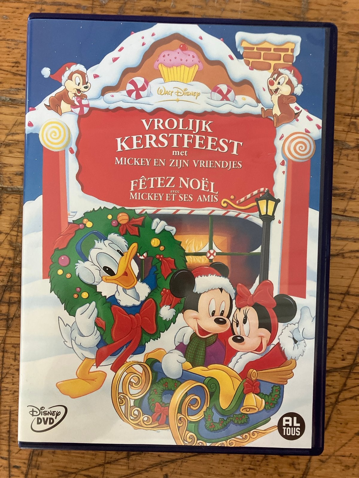 Vrolijk Kerstfeest met Mickey en zijn Vriendjes DVD, Gebruikt, Alle leeftijden, Kerst, Film