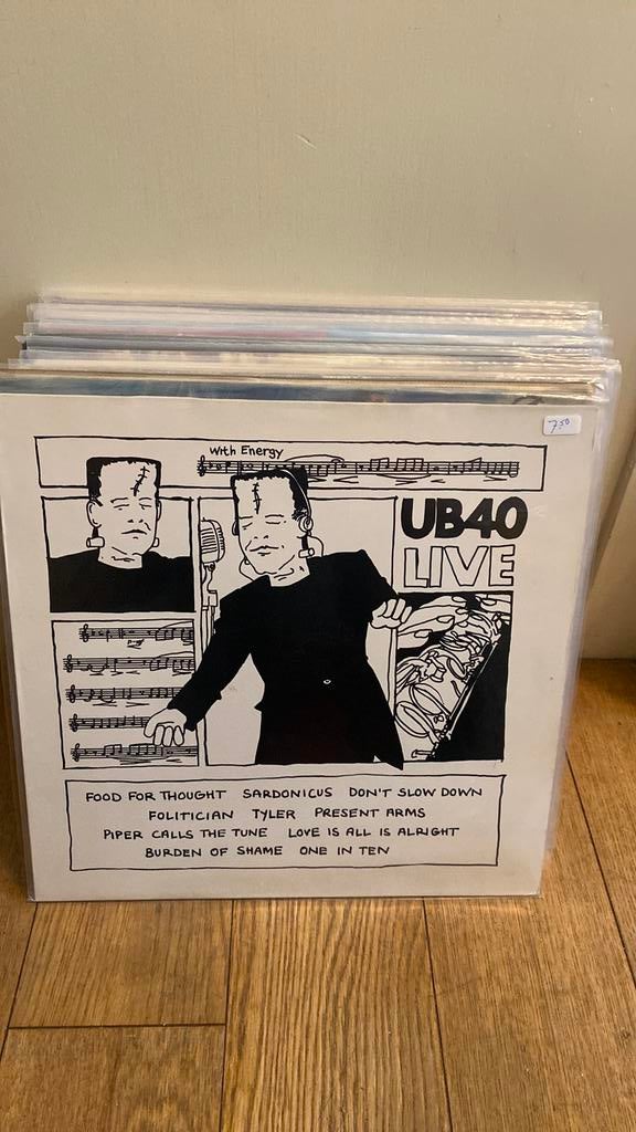 Lp ub40 live, Ophalen of Verzenden, Zo goed als nieuw, Overige formaten