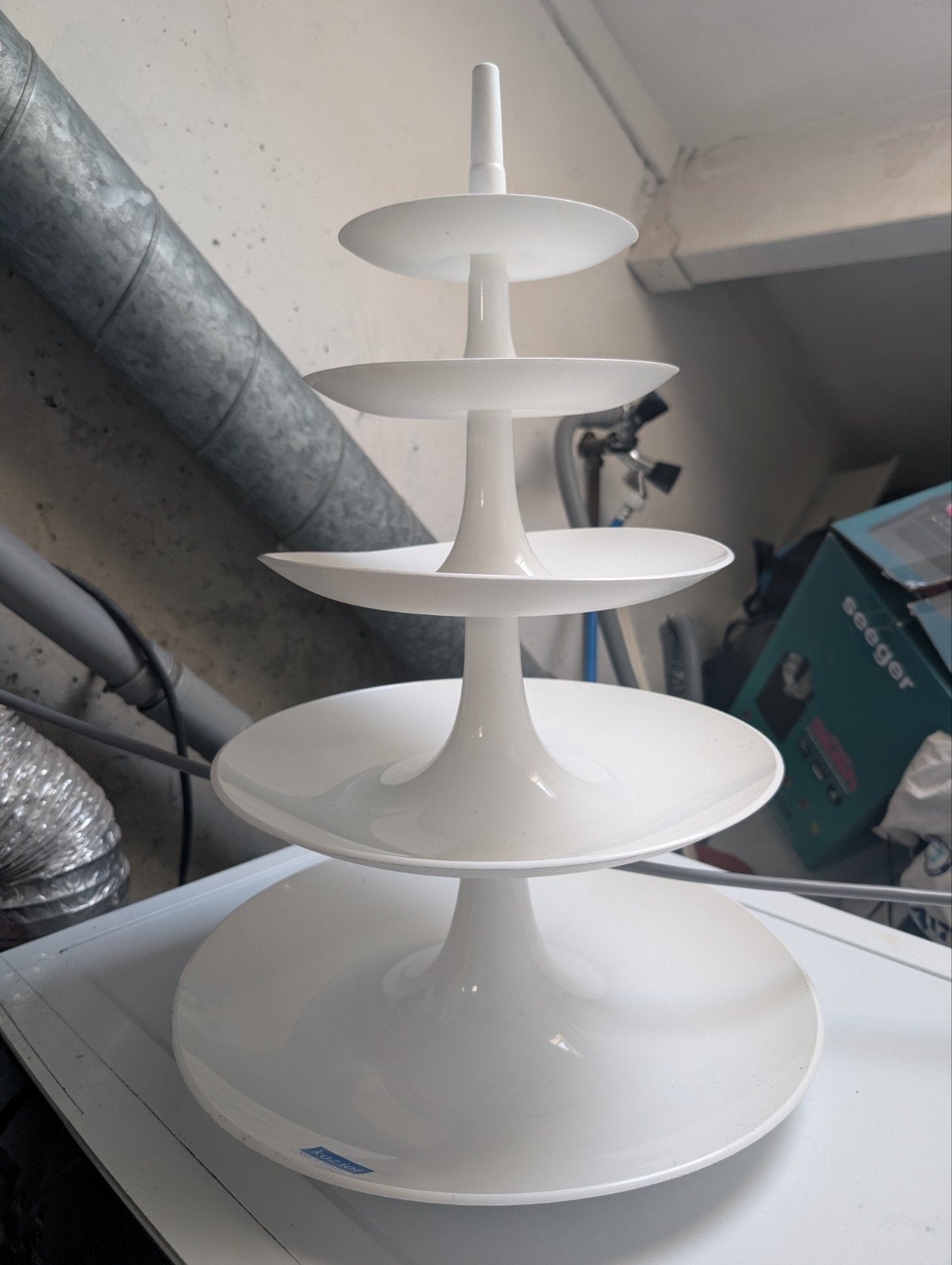 Koziol etagere wit - Made in Germany, Kunststof, Ophalen of Verzenden, Wit, Overige merken