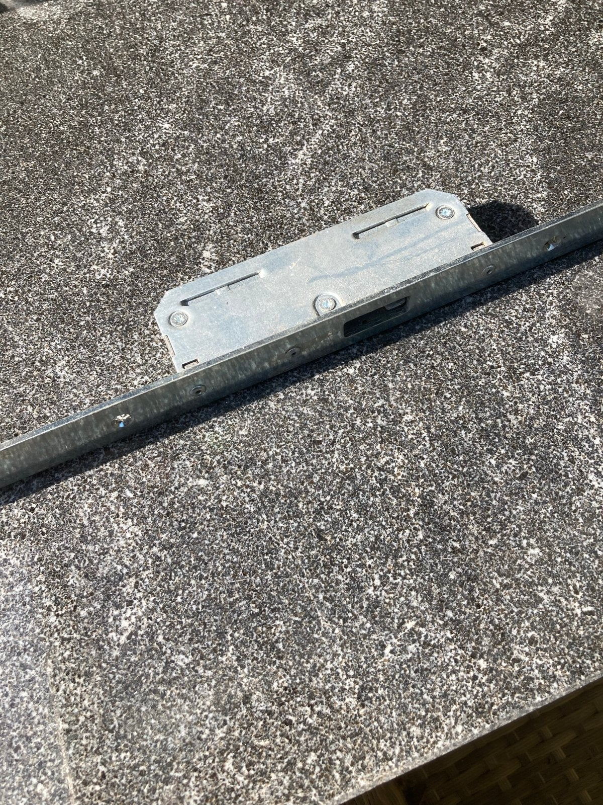 Deur slot, Ophalen of Verzenden, Gebruikt, IJzer, Slot