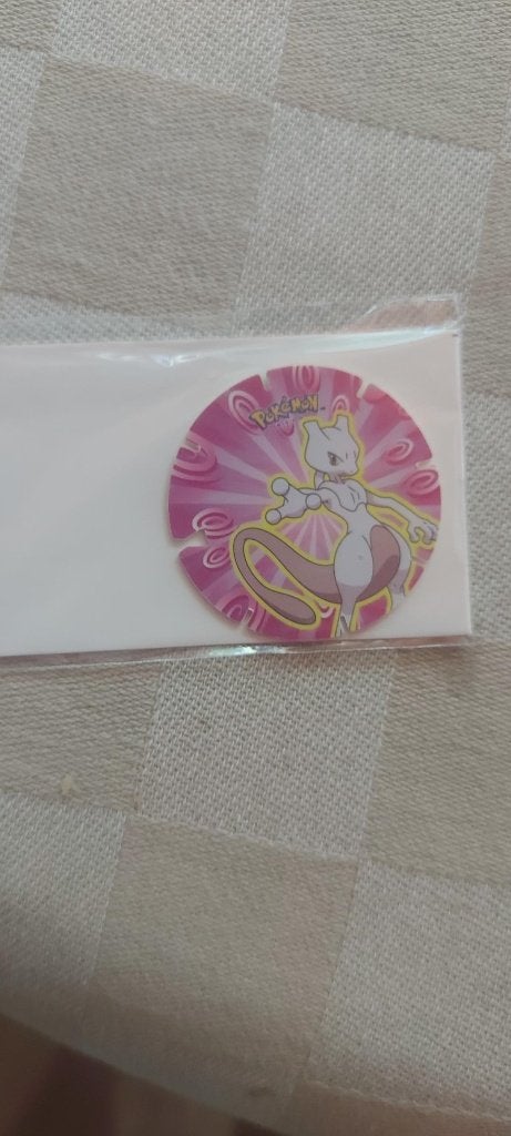 flippo pokemon chiki balls zeldzaam Mewtwo, Ophalen of Verzenden, Losse flippo's