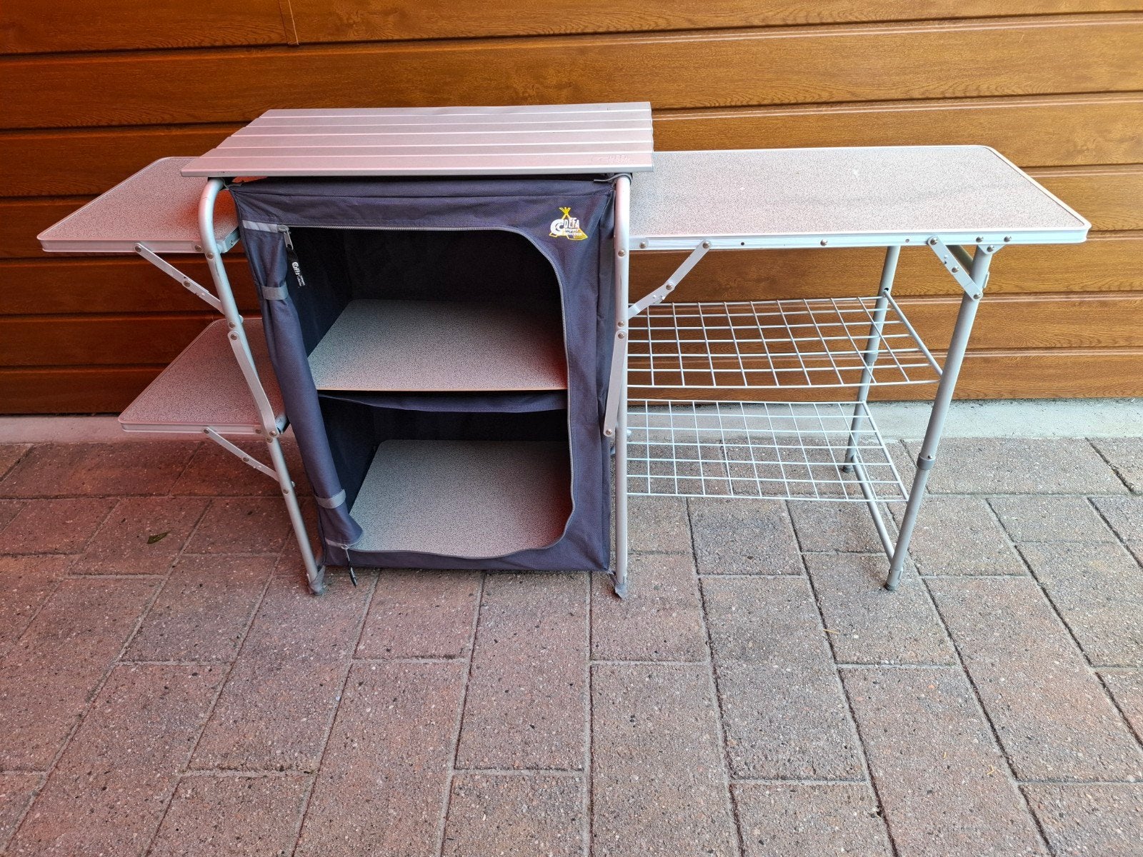 Kampeerkeuken., Caravans en Kamperen, Kampeermeubelen, Ophalen, Campingstoel