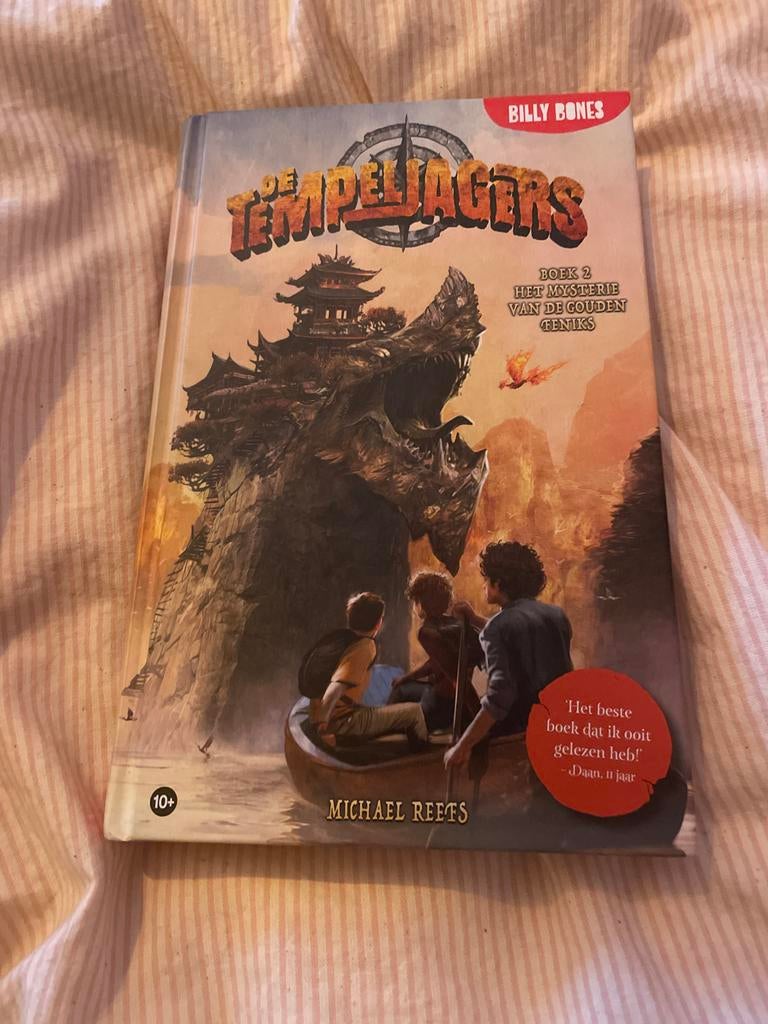 De Tempeljagers Boek 2: Het Mysterie van de Gouden Feniks, Boeken, Ophalen of Verzenden, Zo goed als nieuw, Fictie