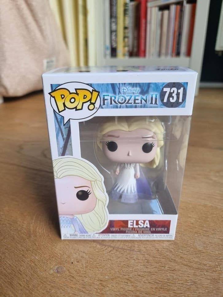 Funko Frozen 2 Elsa, Ophalen of Verzenden, Overige figuren, Zo goed als nieuw, Beeldje of Figuurtje