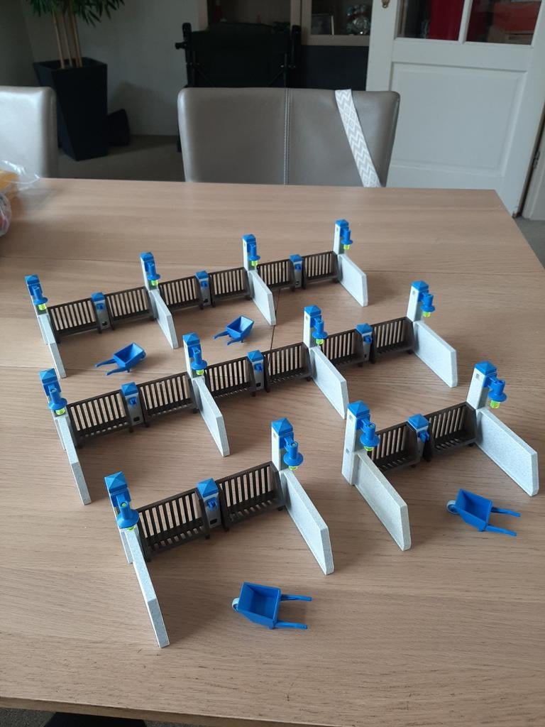 Grote set paarden stallen playmobil, Ophalen of Verzenden
