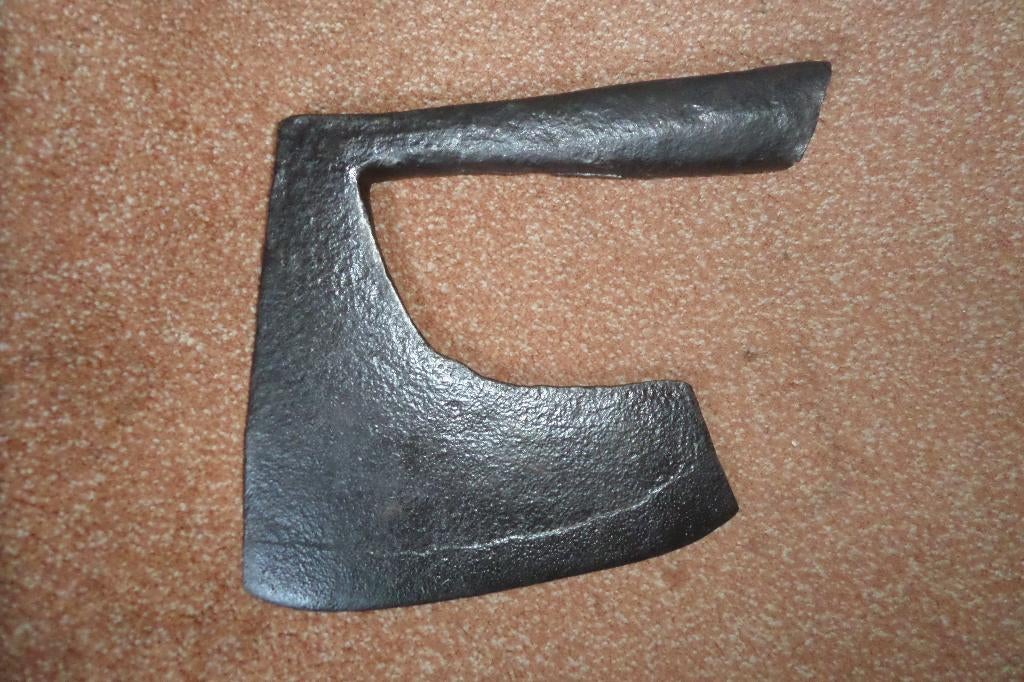 Bijl antiek - L28xB24cm - Ganzenvleugelbijl, Ophalen