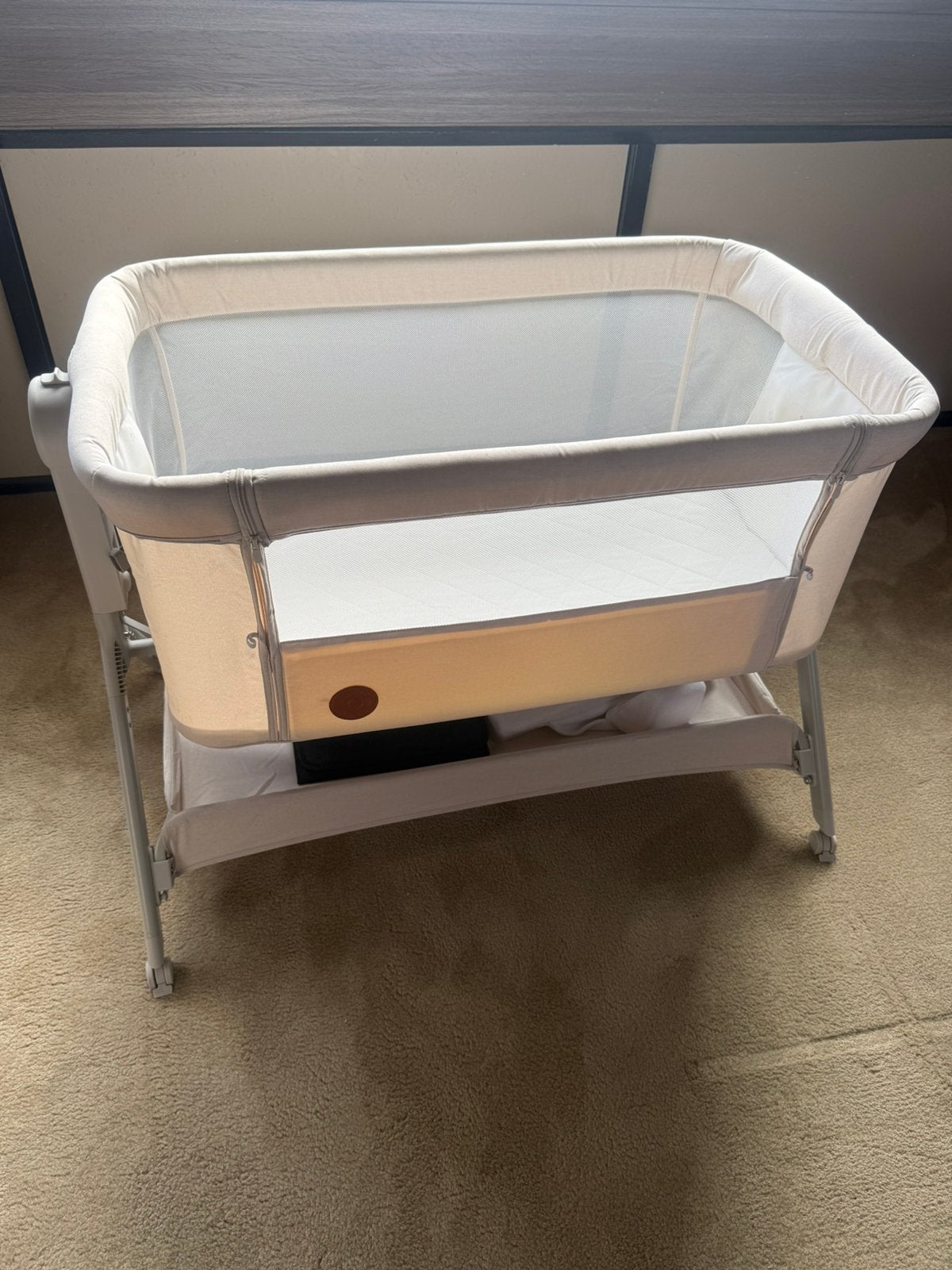 Lionelo Leonie Plus - Co-Sleeper 3 in 1 Wieg en Babybed, Ophalen, Zo goed als nieuw, Wieg