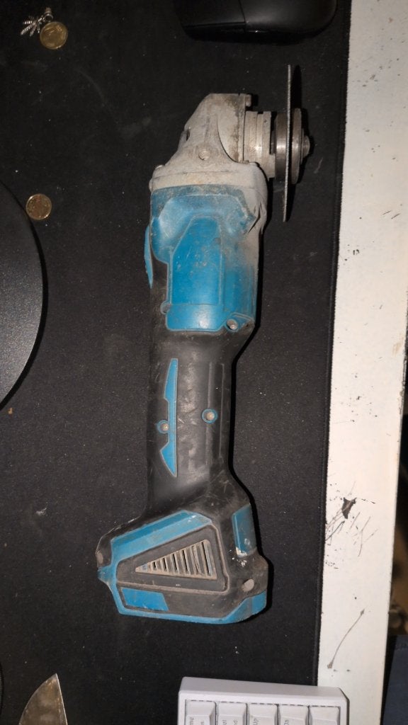 Makita 18v slijptol, Doe-het-zelf en Verbouw, Gereedschap | Slijpmachines, Ophalen, Haakse handslijpmachine