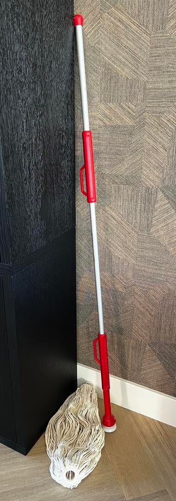 Originele vileda swepmop (steel en mop), Ophalen of Verzenden, Mop of Dweil