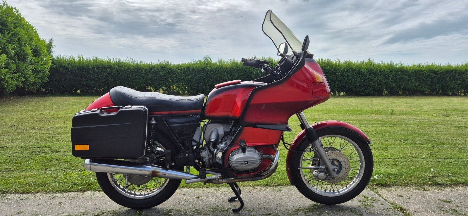 Bmw R100 1977, Motoren, Cardan-aandrijving, 2 cilinders, Gebruikt, Particulier