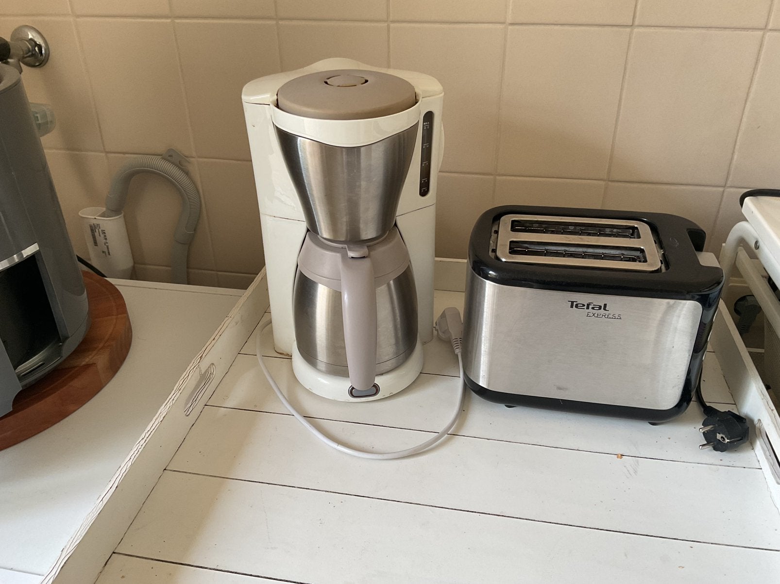 Philips koffiezetapparaat Gaia + gratis broodrooster Tefal, Ophalen, Zo goed als nieuw