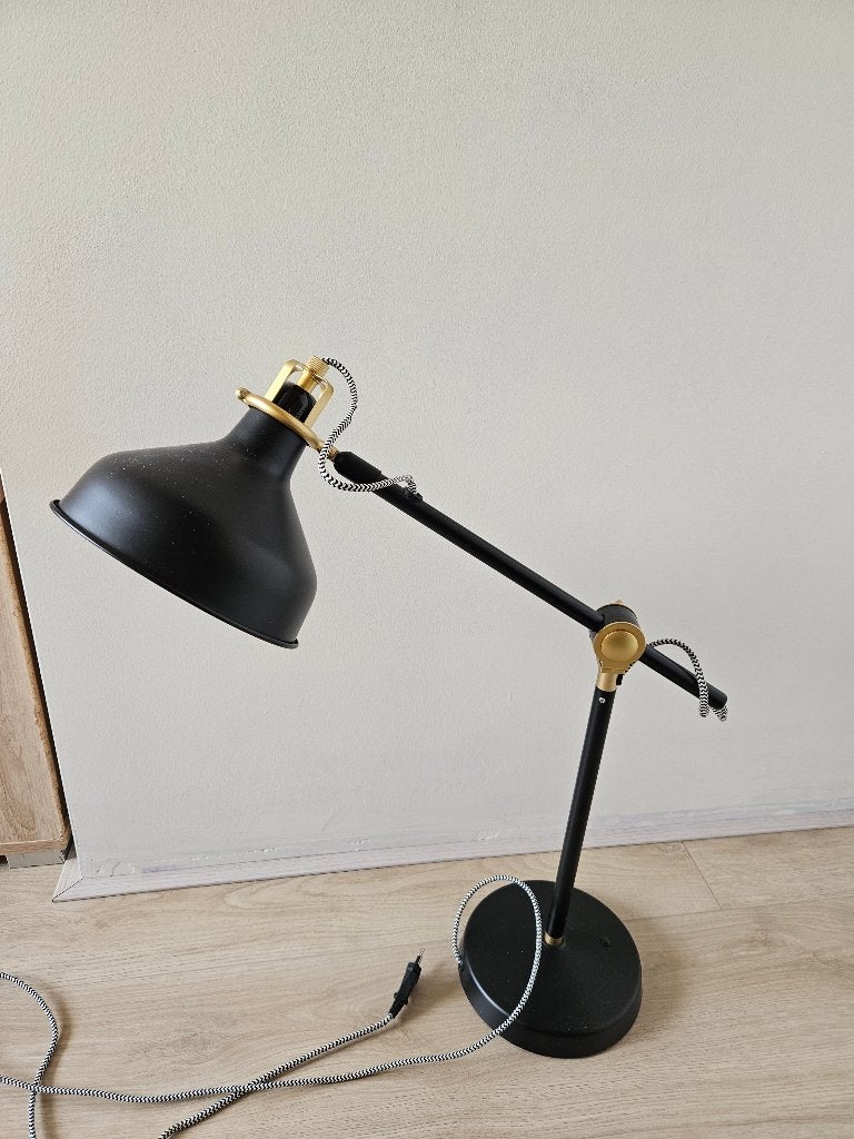 Ranarp bureaulamp zwart van Ikea, Ophalen, Zo goed als nieuw