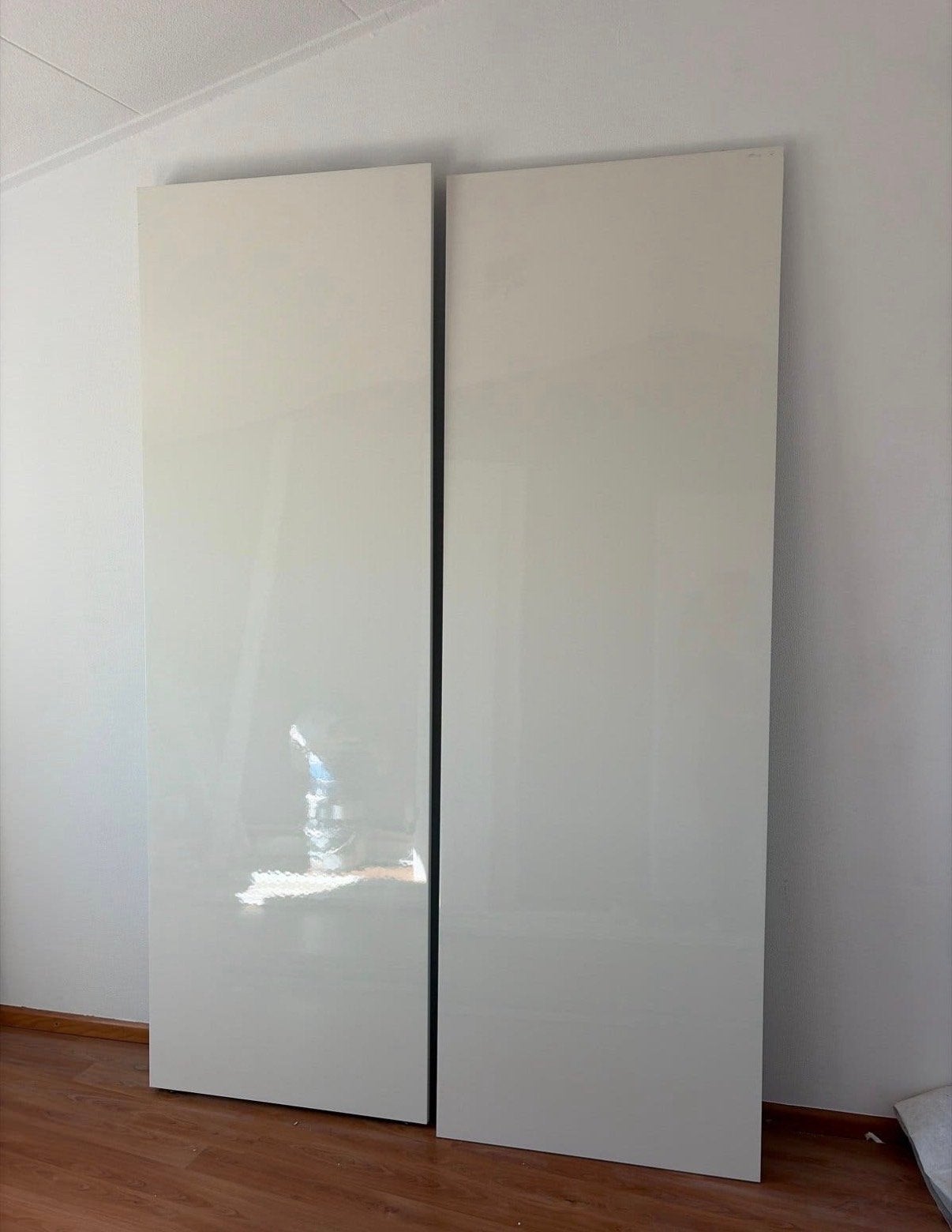 IKEA Pax Schuifdeuren Wit Hoogglans 150x238 cm, Huis en Inrichting, Ophalen, Gebruikt, 200 cm of meer, 150 tot 200 cm