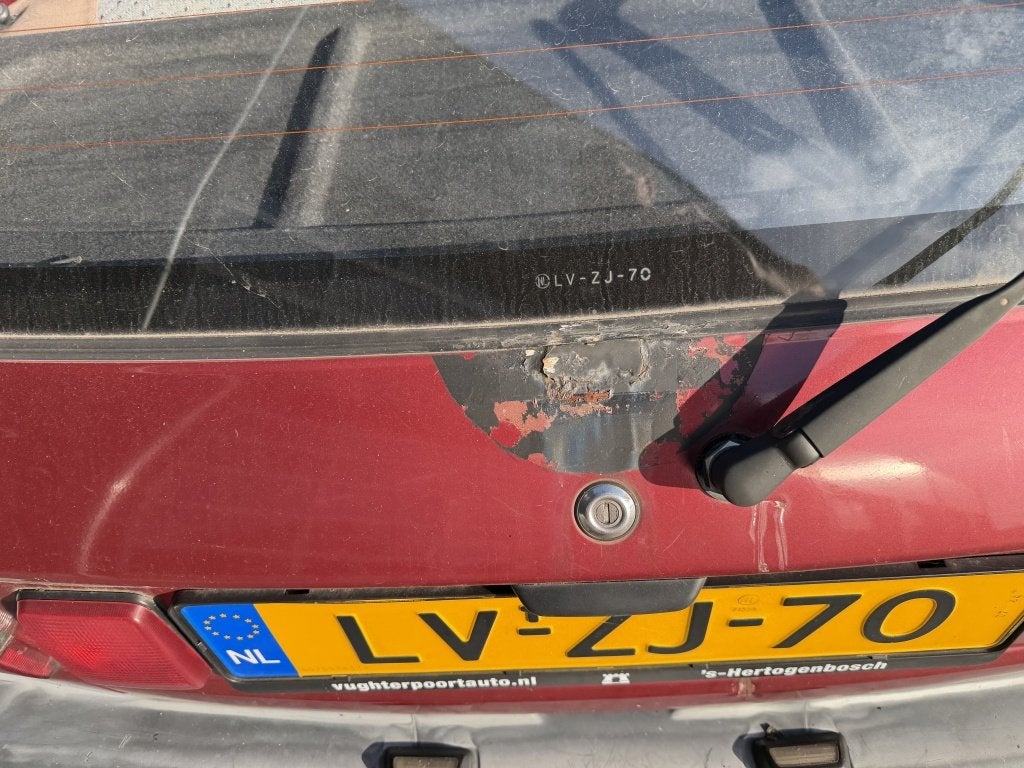 Toyota Starlet 1.3i (bj 1995, automaat), foto 8
