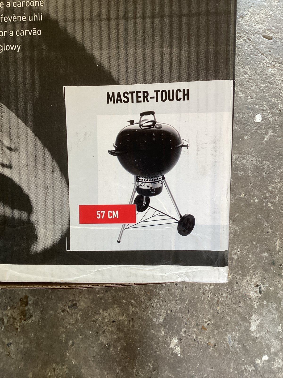 Weber Master-Touch GBS E-5750 Houtskoolbarbecue 57 cm, Ophalen, Nieuw