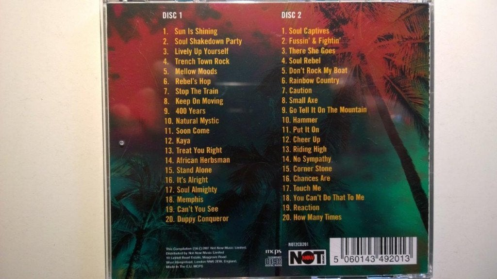 Bob Marley & The Wailers - Mellow Moods, Cd's en Dvd's, Ophalen of Verzenden, Reggae, Zo goed als nieuw, Album