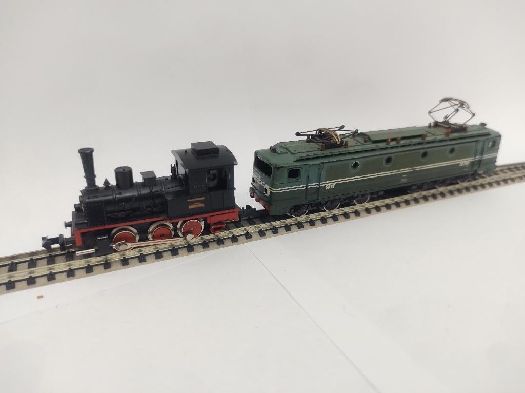 Setje knutselspul N spoor, Hobby en Vrije tijd, Modeltreinen | N-Spoor, Overige merken, Gebruikt, Gelijkstroom of Wisselstroom
