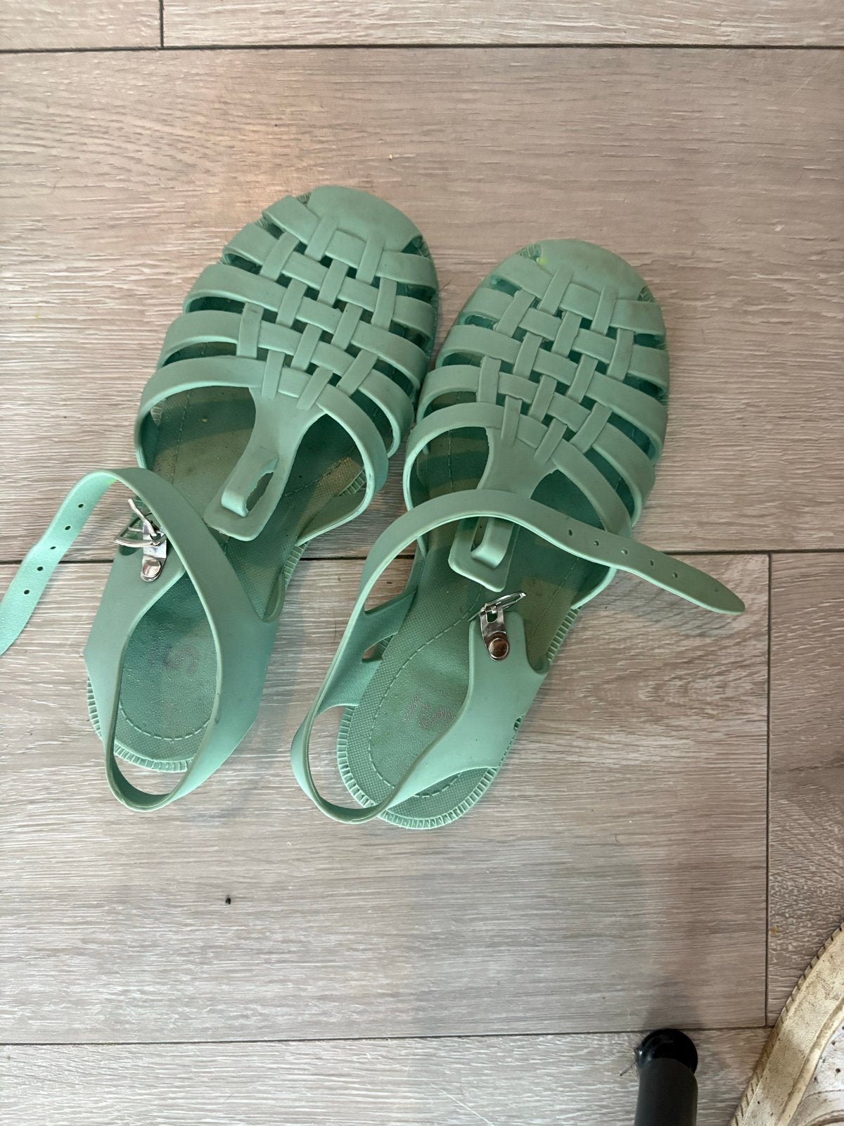 Mintgroene waterschoenen Maat 35, Ophalen of Verzenden, Zo goed als nieuw, Kind, Zeil- of Surfschoenen