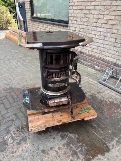 Opknappertje Oude Potkachel, Ophalen, Gebruikt, Vrijstaande haard, Houthaard