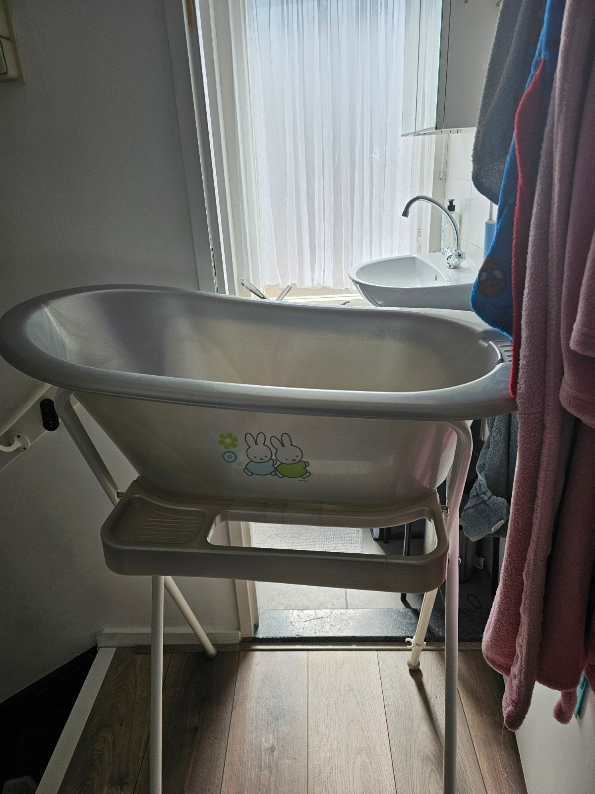 Babybad met standaard, Ophalen, Gebruikt, Badje, Standaard